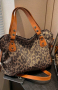 Тигрова голяма чанта от екокожа за ръка илирамо, снимка 1 - Чанти - 45068765