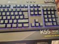 Клавиатура Corsair K55 RGB PRO, снимка 9