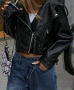 Дамско кожено яке , снимка 4