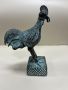 Статуя на Птица от Бенин, произведена от бронз., снимка 1 - Статуетки - 45435827