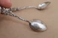 3 броя сребърни лъжички , снимка 8