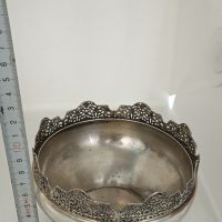 Старинна Италианска , сребърна , маркирана , купа , снимка 8 - Антикварни и старинни предмети - 45506936