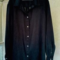 Голям размер дамска ленена риза XXL, снимка 10 - Ризи - 45262992