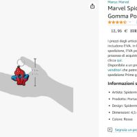 Оригинални ключодържатели Marvel  Spiderman - светещи, снимка 5 - Други ценни предмети - 45187871
