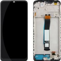 Оригинален LCD Дисплей с тъчскрийн и рамка за Xiaomi Redmi 10C, Poco C40 (2022), снимка 1 - Резервни части за телефони - 45335309