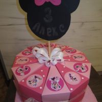 Картонени торти, снимка 4 - Подаръци за рожден ден - 45417466