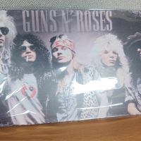 Guns N Roses-метална табела(плакет), снимка 2 - Китари - 45727804