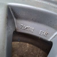 Продавам 4 броя летни джанти със гуми за Ауди, размер 15 цола / 7Jx15H2. ET 45, снимка 7 - Гуми и джанти - 45888547