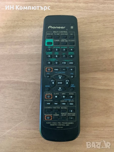 Продавам дистанционно управление за ресийвъри/усилватели Pioneer, снимка 1