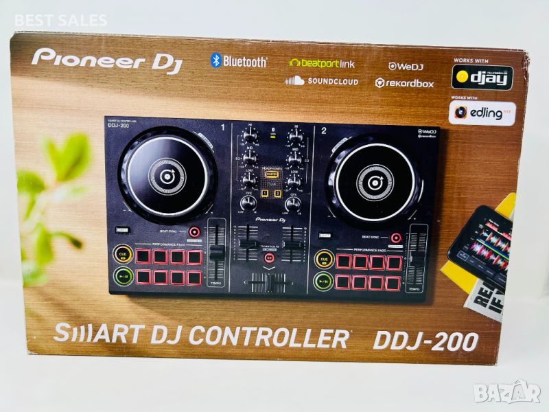 Нов Диджейски Мини Пулт PIONEER Dj DDJ-200 DJ контролер, снимка 1