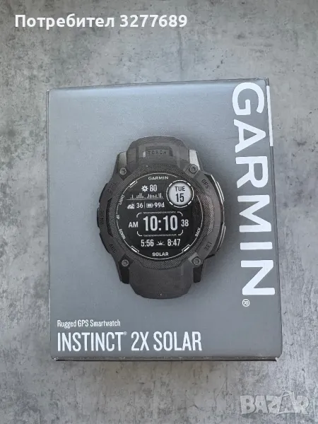 Garmin 2X Solar, в гаранция 18 мес. Перфектен!, снимка 1