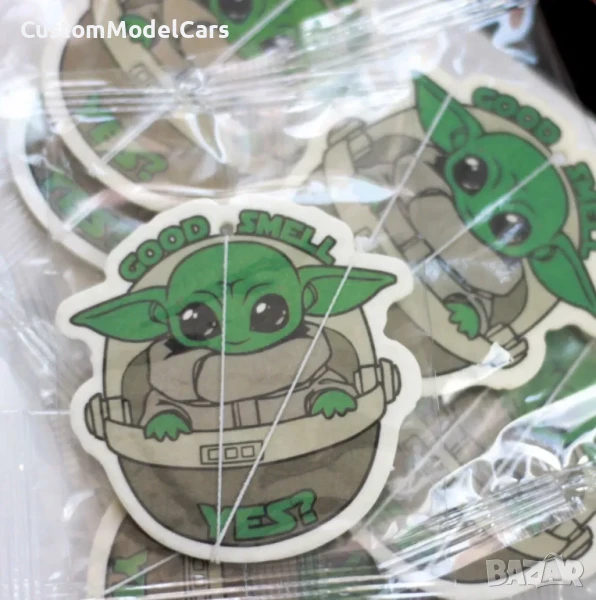 Ароматизатор Grogu Baby Yoda от хитовия сериал Mandalorian Star Wars, снимка 1