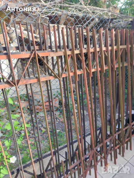 Метална ограда от плътно желязо, снимка 1
