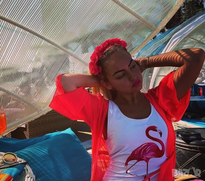 диадема с цветя, снимка 1