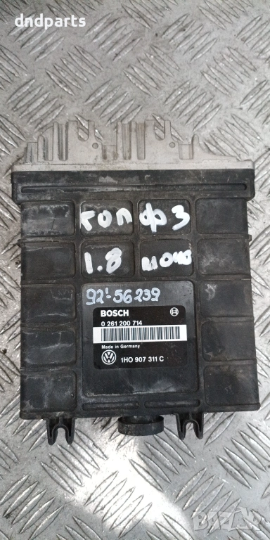 Компютър VW Golf 3 1.8i 1992г. 0261200714 1H0907311C , снимка 1