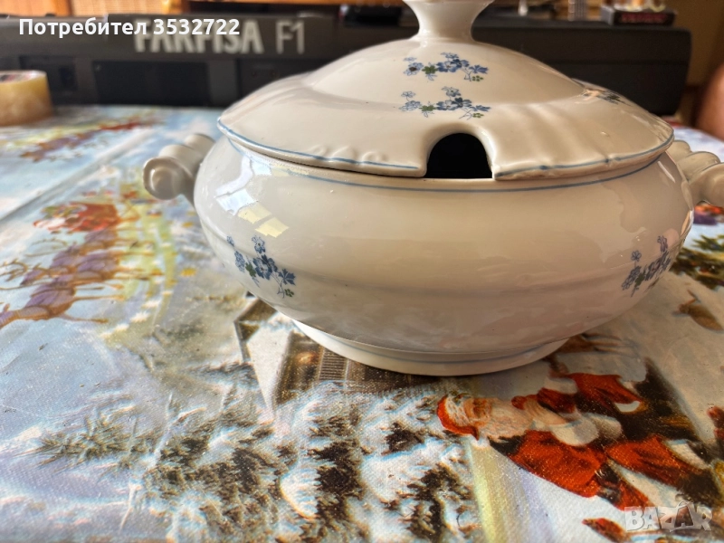 БГ порцеланов супник, снимка 1