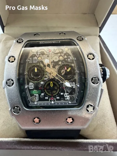 Часовник Richard Mille Quartz Само за 150 лв Ново с дървена кутия, снимка 1