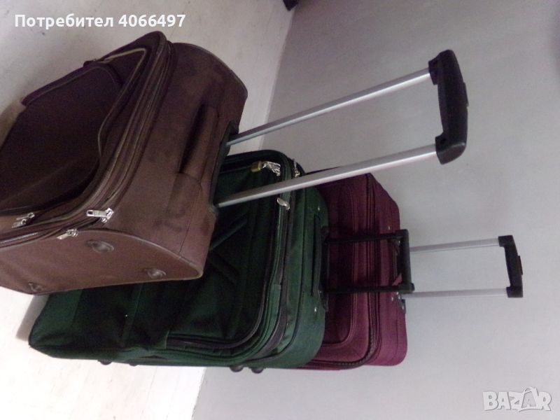 3 suitcases, снимка 1