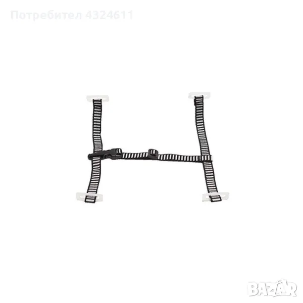 Комплект 10 броя каишки за каска MSA 10124238, За под брадата, снимка 1