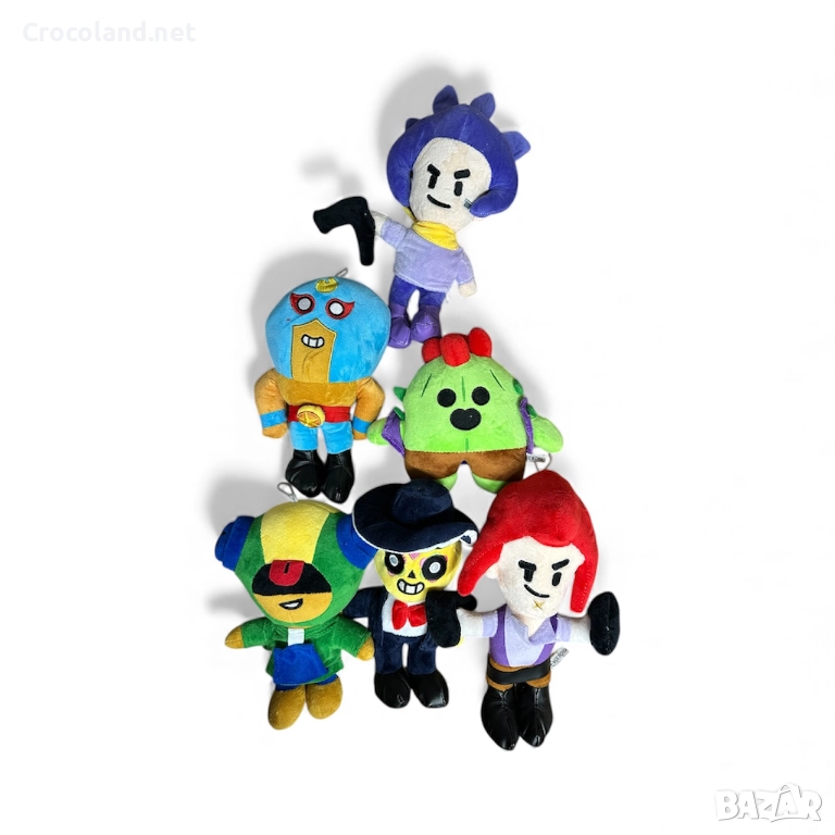 Плюшени играчки – герои вдъхновени от Brawl Stars, снимка 1