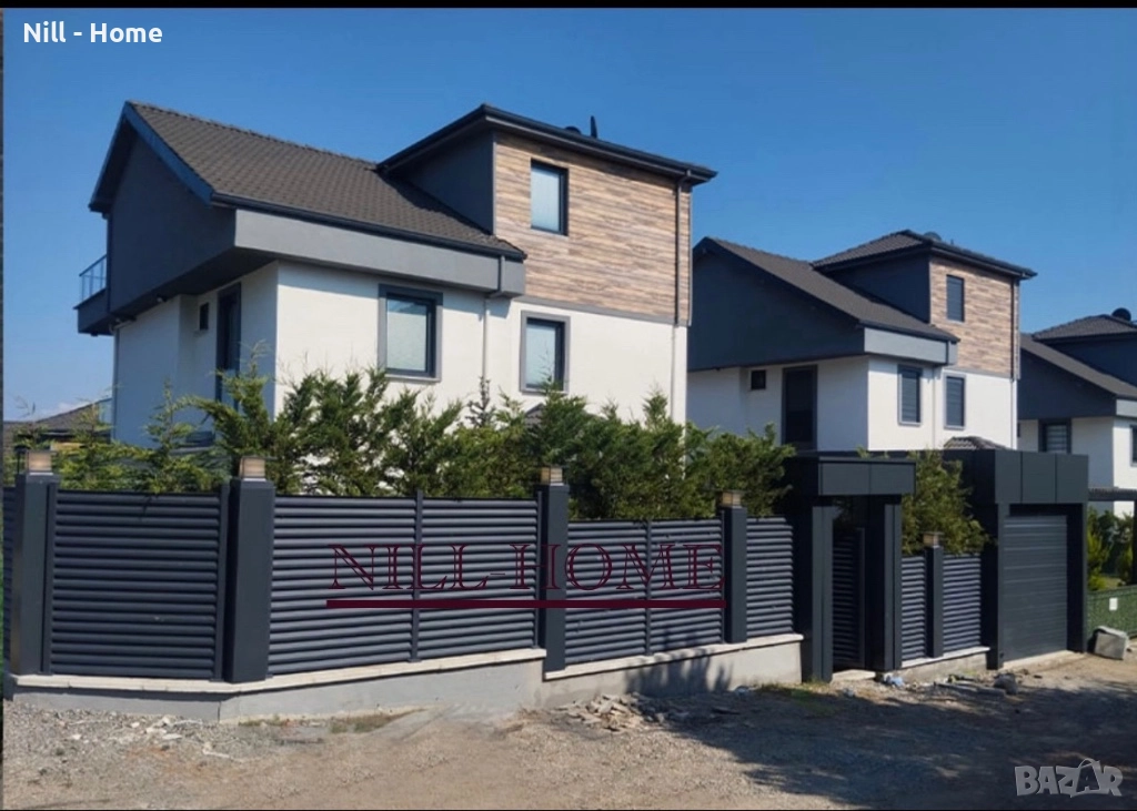 Ограда ( тип щора ) ПАНА, ЛАМЕЛИ, КОЛОВЕ, ВРАТИ, снимка 1