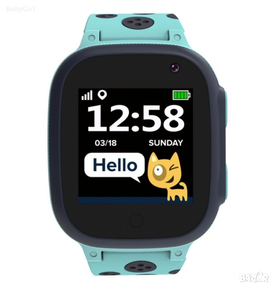 Детски смарт часовник Canyon - Sandy KW-34, 1.44", син , снимка 1
