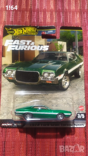Hot Wheels 1972 Ford Gran Torino Sport , снимка 1