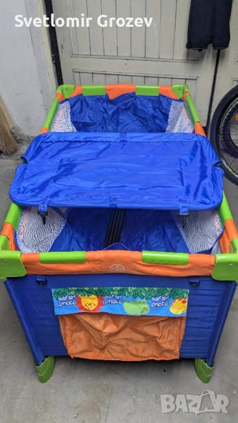 Сгъваема детска кошара/легло, снимка 1