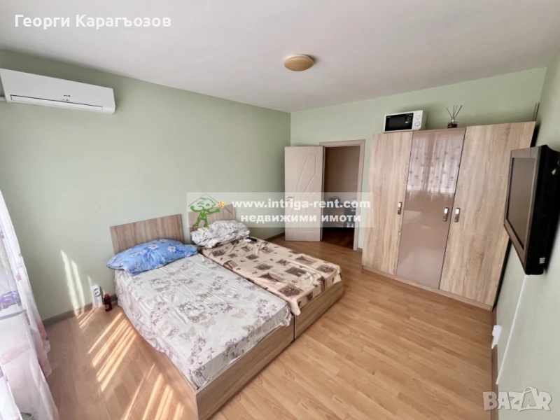 4001 Компактен тристаен апартамент под наем в квартал Орфей, Хасково., снимка 1