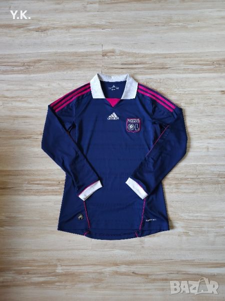 Оригинална мъжка тениска с дълъг ръкав Adidas Climacool x F.C. Olympique Lyon / Season 11-12 (Away), снимка 1