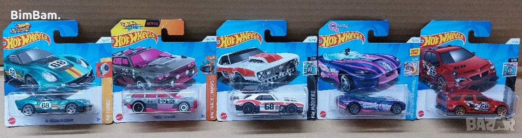 Колички Hot Wheels / Хот Уилс - 62 модела / 004, снимка 1