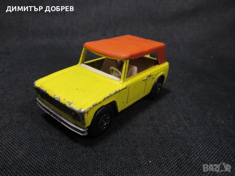 СТАРА РЕТРО МЕТАЛНА КОЛИЧКА MATCHBOX ENGLAND FIELD CAR, снимка 1