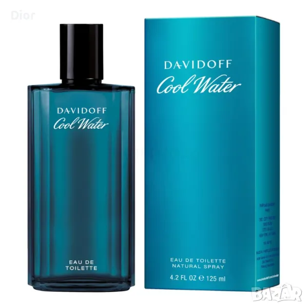 Davidoff Cool Water за мъже 125 ml, снимка 1