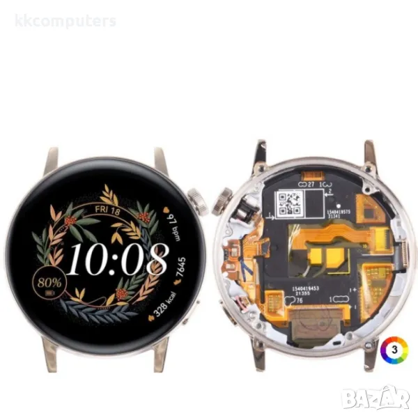 LCD Дисплей и Тъч Скрийн за Huawei Watch GT 3 42mm MIL-B19, снимка 1