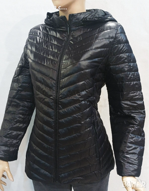 Дамско яке от размер 46 до 54 - черно, снимка 1