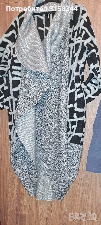 дълга жилетка без подплата, снимка 1