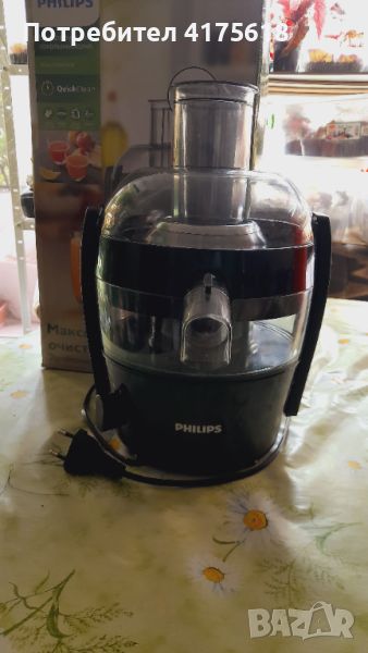 PHILIPS Сокоизтичскачка Viva Collection 500W,Quick clean Технология , снимка 1