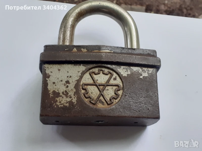 Голям стар катинар катанец СССР, снимка 1