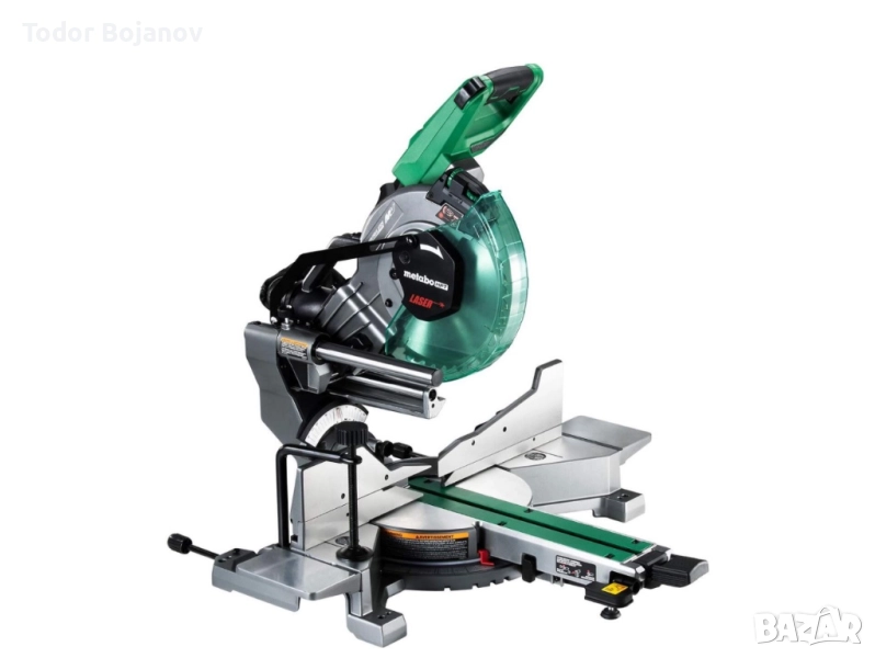 Metabo HPT 36V Brushless 10-in DB Sliding Miter Saw with Adapter, снимка 1