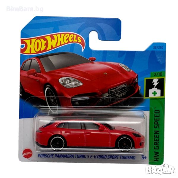 Колекционерска количка HOT WHEELS PORCHE PANAMERA TURBO S E-HYBRID SPORT TURISMO, снимка 1