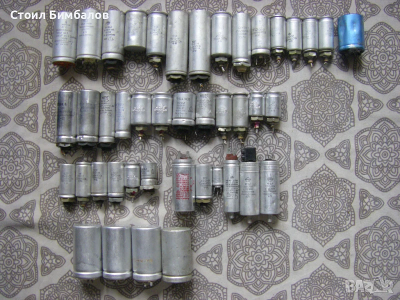 Електролитни кондензатори 3мкФ до 400мкФ, снимка 1