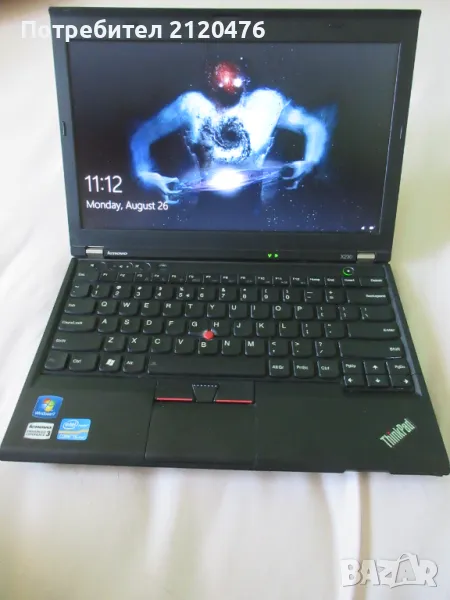  Лаптоп Lenovo Thinkpad X230,i5-3320M,8GB RAM,250GB SSD, нова батерия, снимка 1