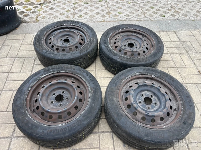 Продавам железни джанти 16 Цола 5x114,3 за Тойота,Мазда,Хонда,Toyota,Mazda,Honda, снимка 1