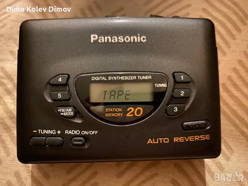 Panasonic RQ V186 RARE! Уокмен Панасоник с радио. Перфектен, снимка 1