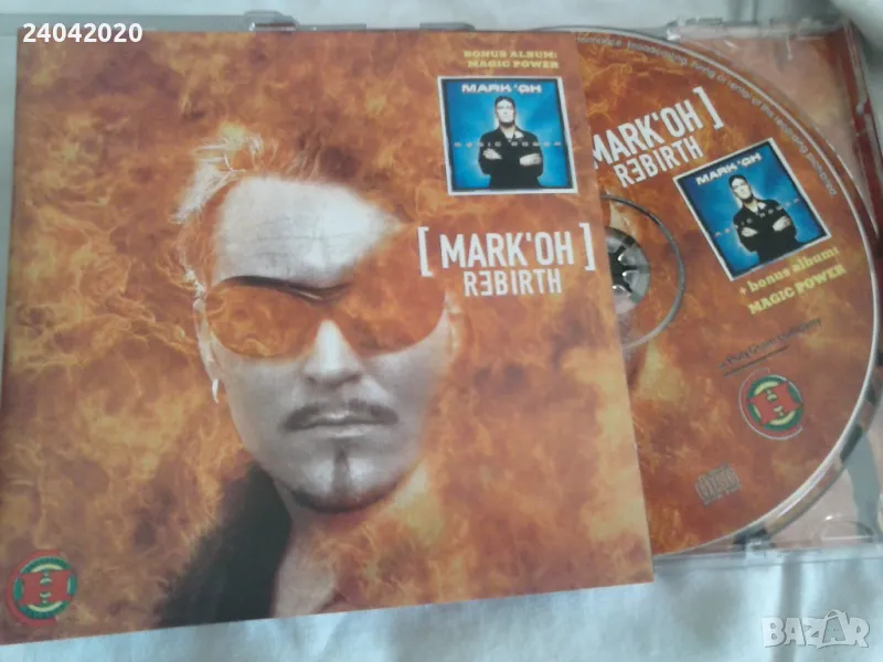 Mark'Oh – Rebirth + bonus album матричен диск, снимка 1