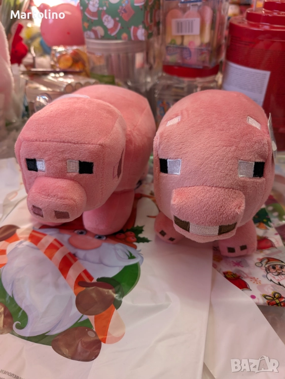 Нови плюшени играчки Майнкрафт прасе, снимка 1