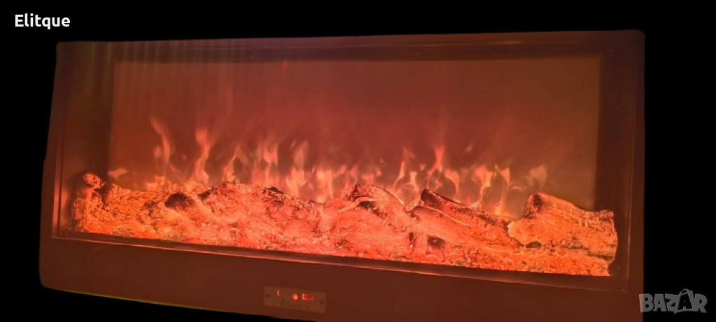 Електрическа камина с Bluetooth и реалистичен пламъчен ефект, снимка 1