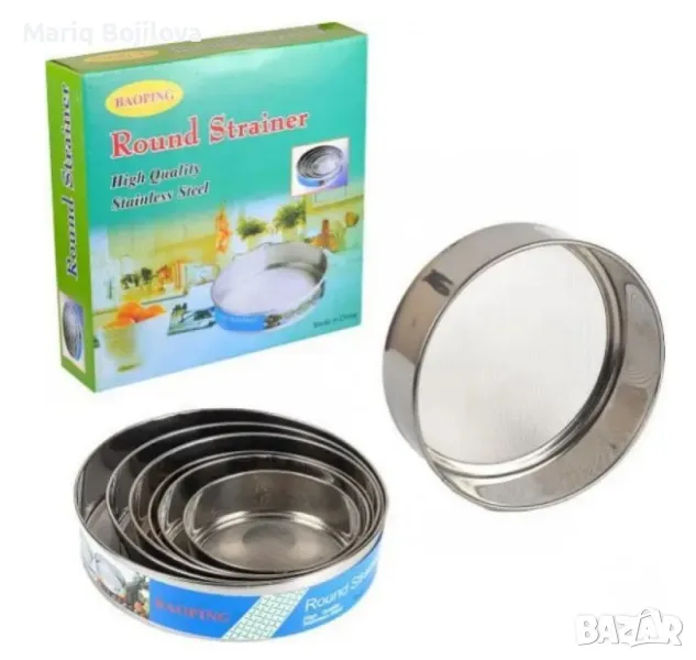 Комплект от 6 броя сита от неръждаема стомана, снимка 1