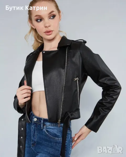 Пролетни кожени якета, снимка 1