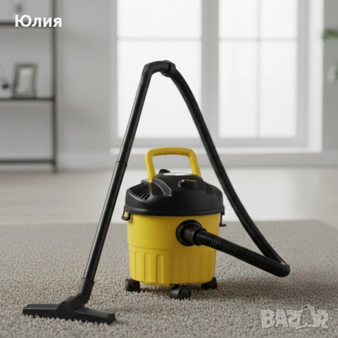 Прахосмукачка с контейнер 10л, снимка 3 - Прахосмукачки - 53132596